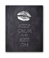 постер keep calm and kiss а3 в Симферополе