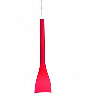 подвесной светильник ideal lux flut sp1 small rosso в Симферополе