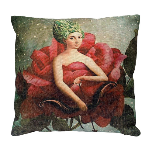 декоративная подушка «розовый амур» в Симферополе